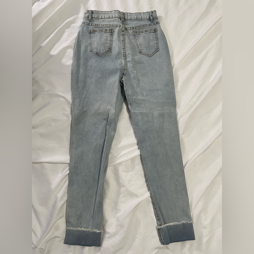 Shein skinny jeans- light wash